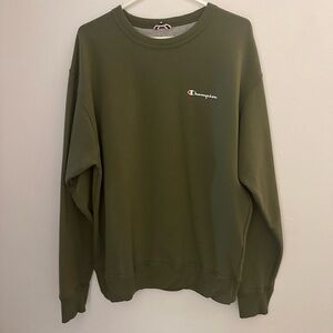 Champion Crewneck | Men’s large green Champion Crewneck sweatshirt